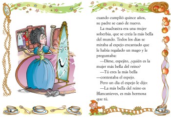 Blancanieves, interior